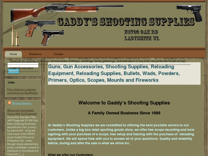 www.gaddysshootingsupplies.com