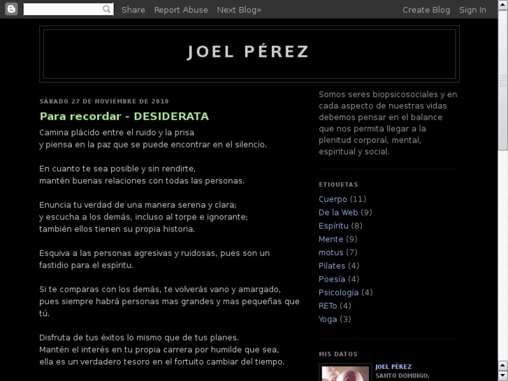 www.joelperez.org