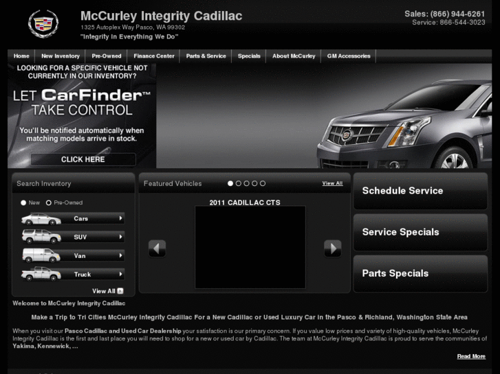 www.mccurleycadillac.com