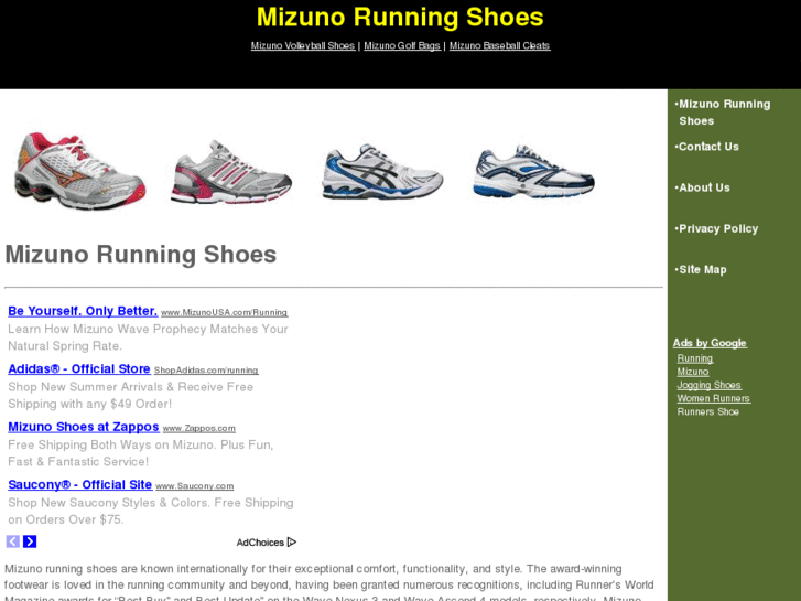 www.mizunorunningshoes.org