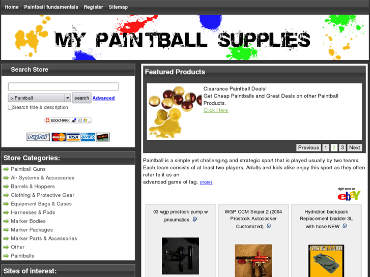 www.mypaintballsupplies.com