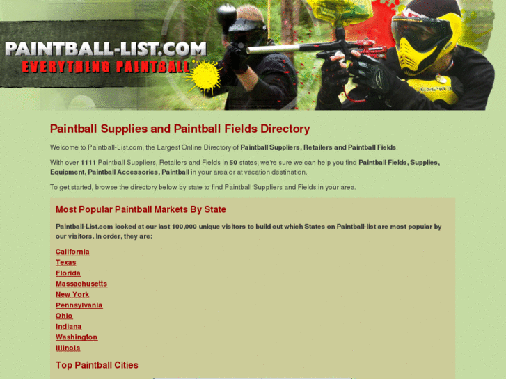 www.paintball-list.com