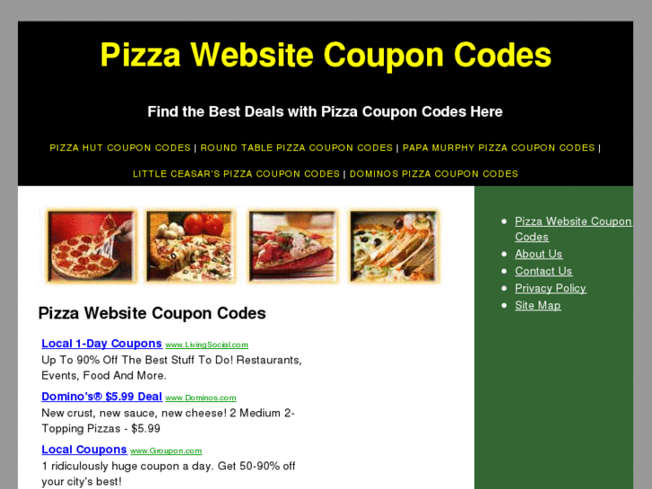 www.pizzawebsitecouponcodes.com