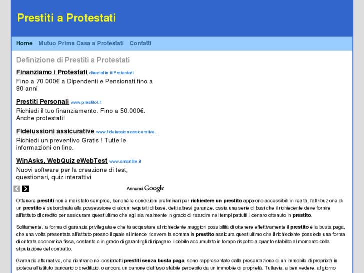 www.prestitiaprotestati.biz