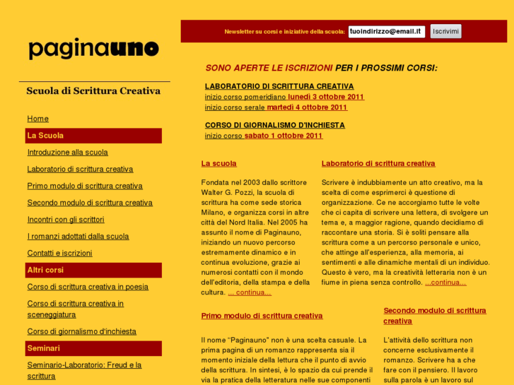 www.scritturapaginauno.it