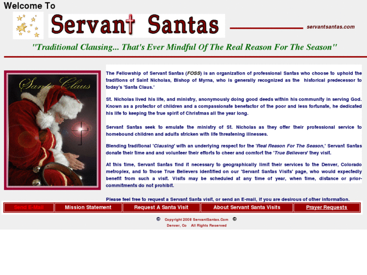 www.servantsantas.com