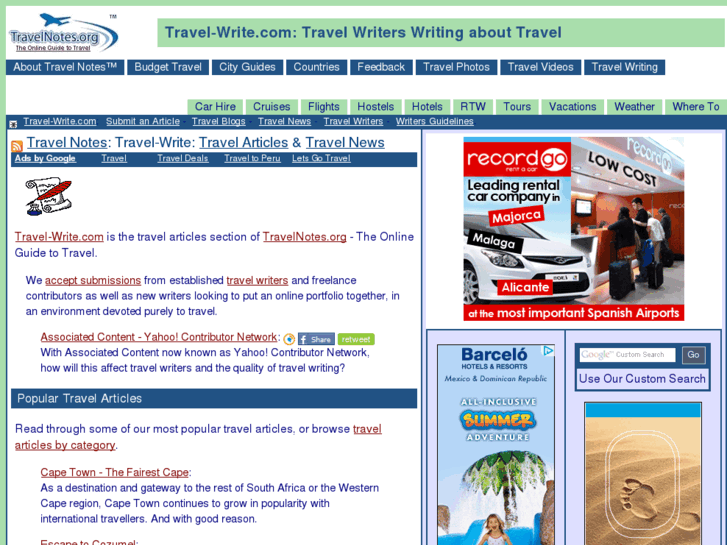 www.travel-write.com