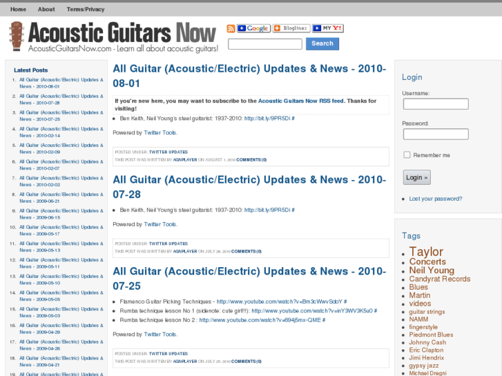 www.acousticguitarsnow.com