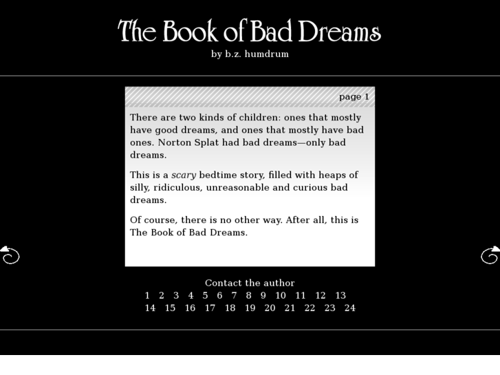 www.bookofbaddreams.com