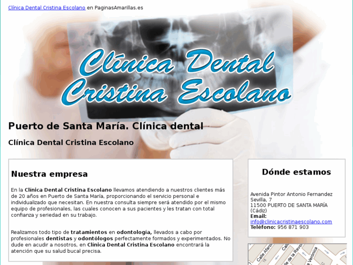 www.clinicacristinaescolano.com