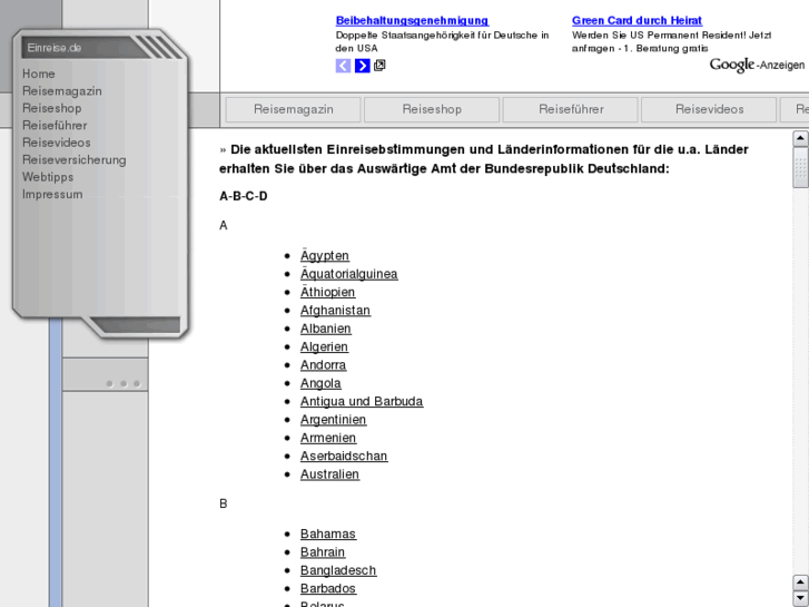 www.einreise.de