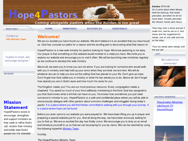 www.hope4pastors.com