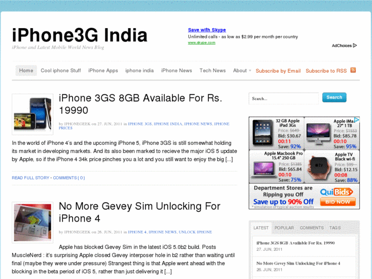 www.iphone3g-india.com