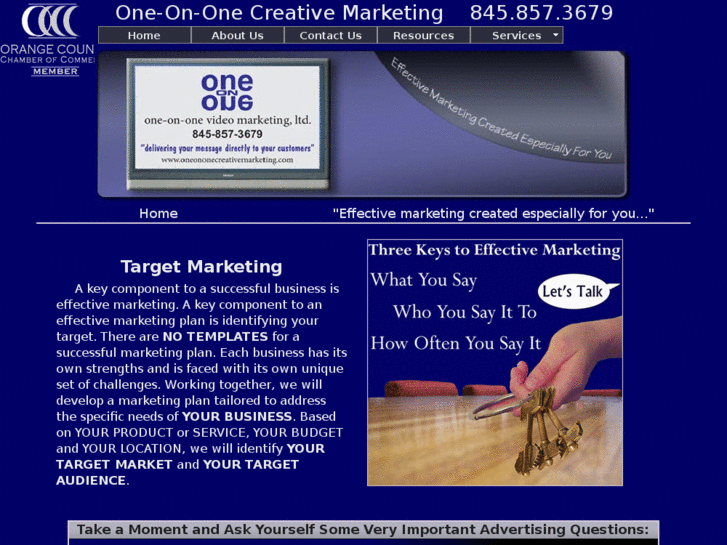 www.oneononecreativemarketing.com