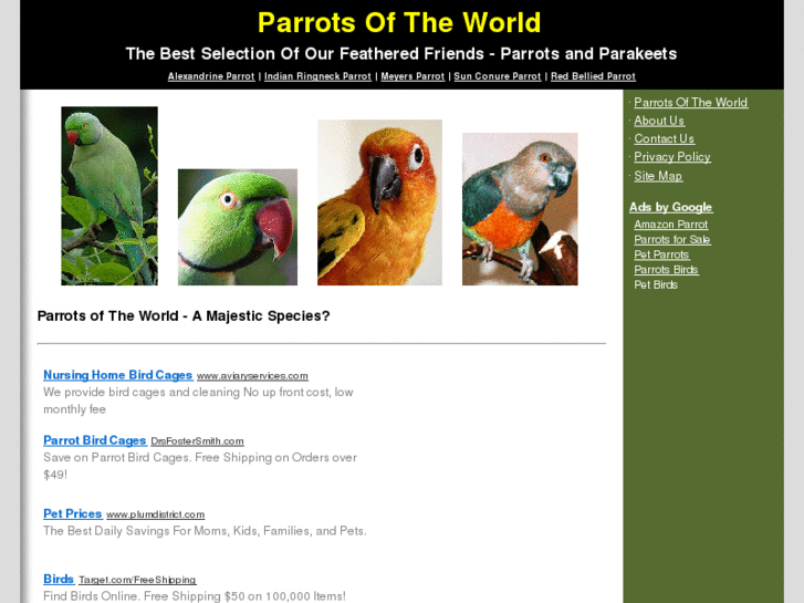 www.parrotsoftheworld.org