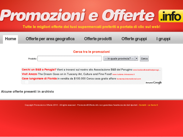 www.promozionieofferte.info