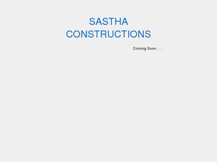 www.sasthaconstructions.com
