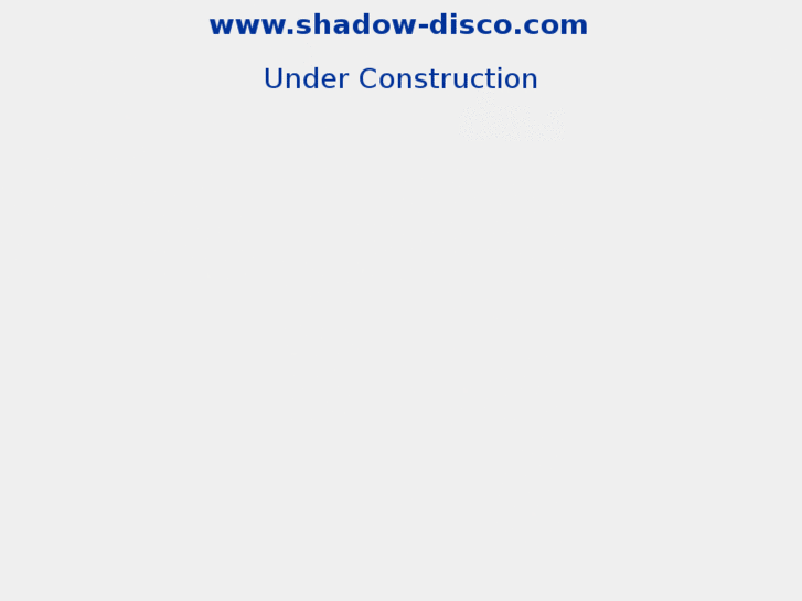 www.shadow-disco.com