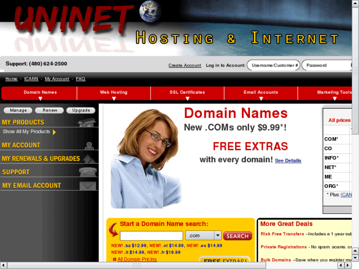 www.uninethosting.com