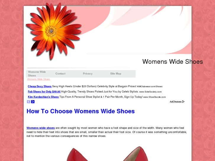 www.womens-wide-shoes.net