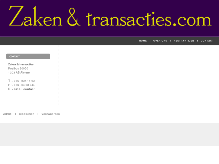 www.zakenentransacties.com