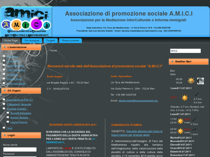 www.associazioneamici.org