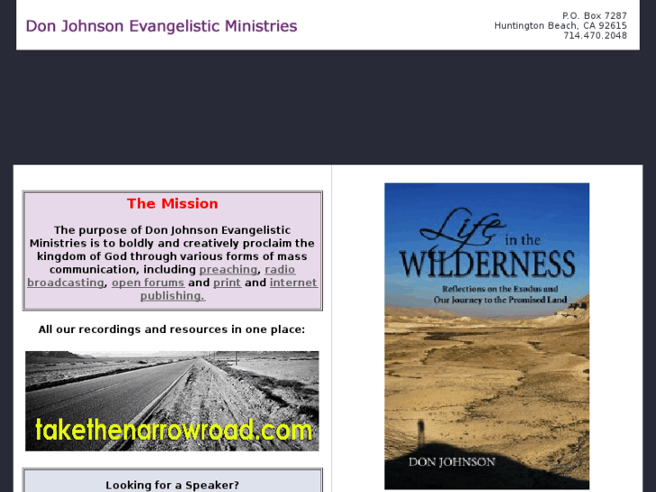 www.donjohnsonministries.org