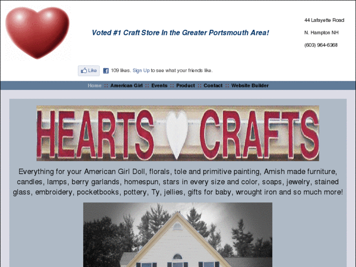 www.heartsandcraftsnh.com