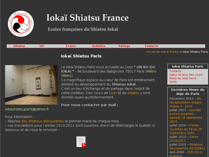 www.iokaishiatsuparis.com