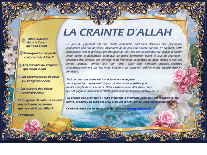 www.lacraintedallah.com