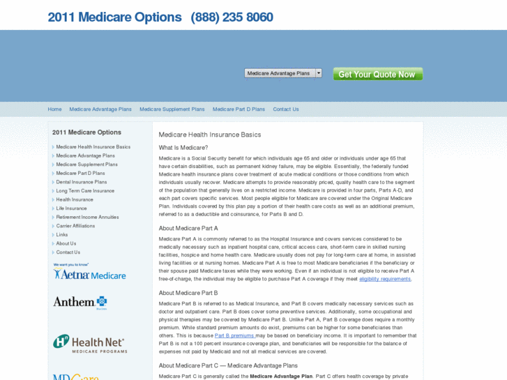 www.medicareoptions4u.com