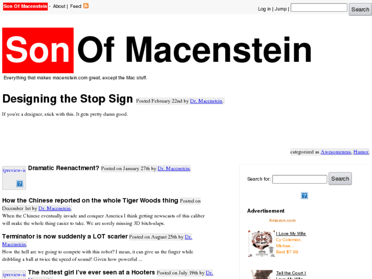 www.sonofmacenstein.com