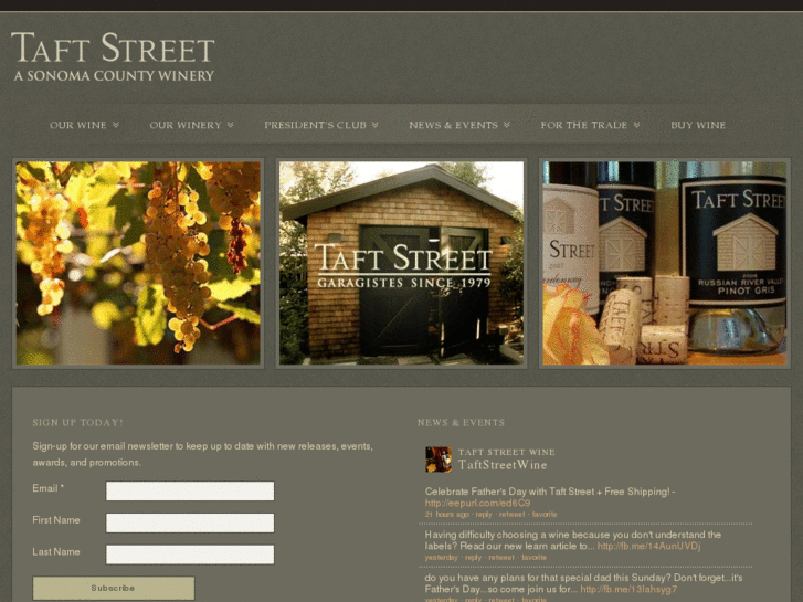 www.taftstreetwinery.com