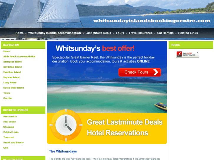 www.whitsundayislandsbookingcentre.com