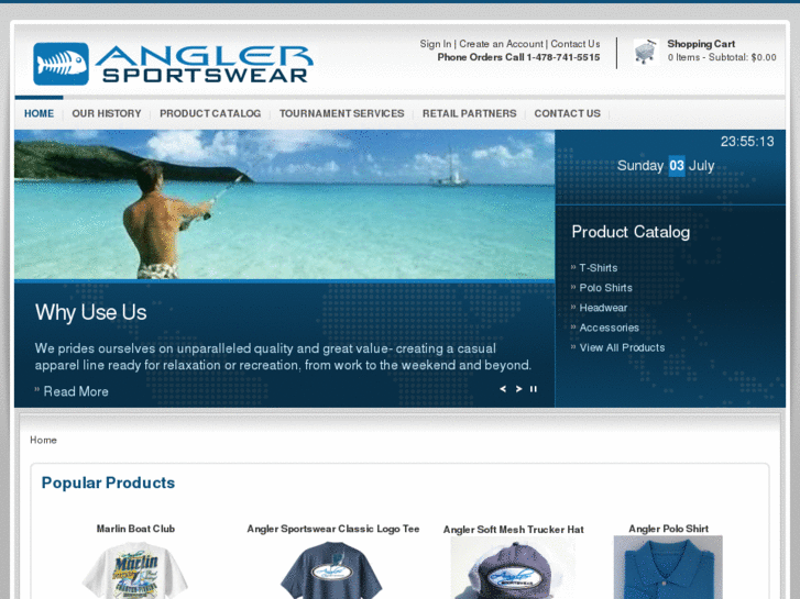 www.anglersportswear.com