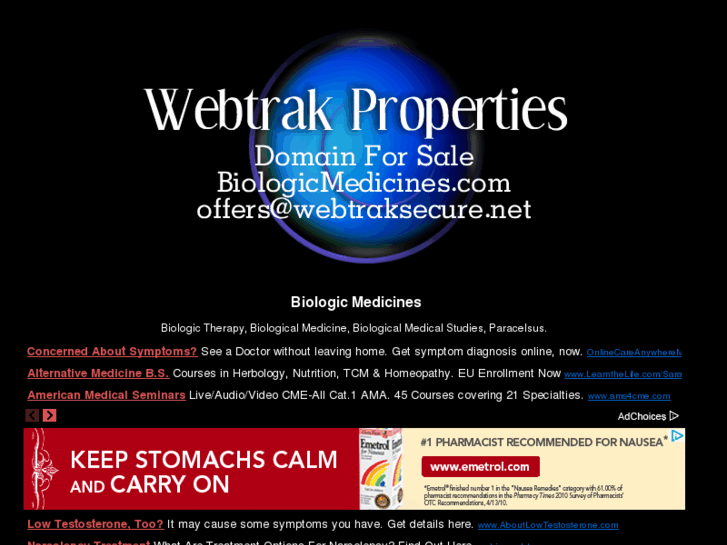 www.biologicmedicines.com