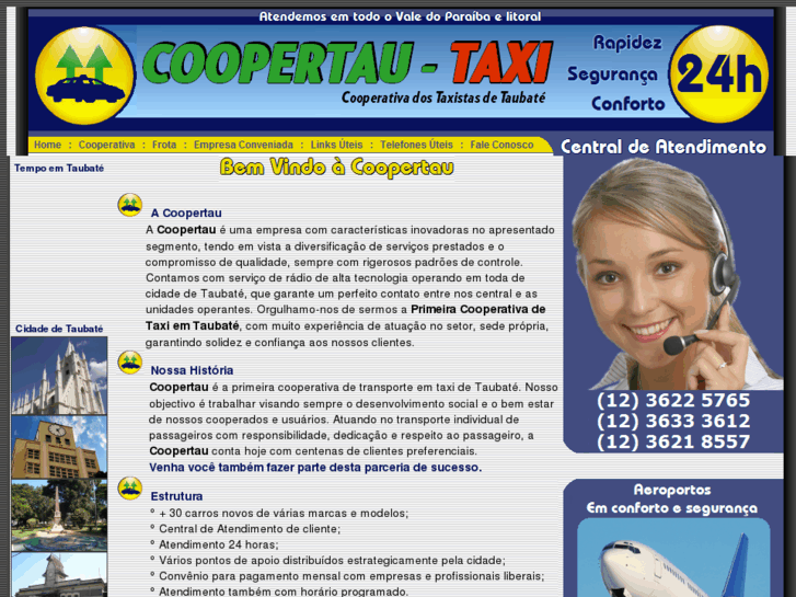 www.cooperativadetaxitaubate.com.br