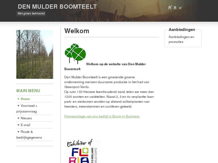 www.denmulderboomteelt.com