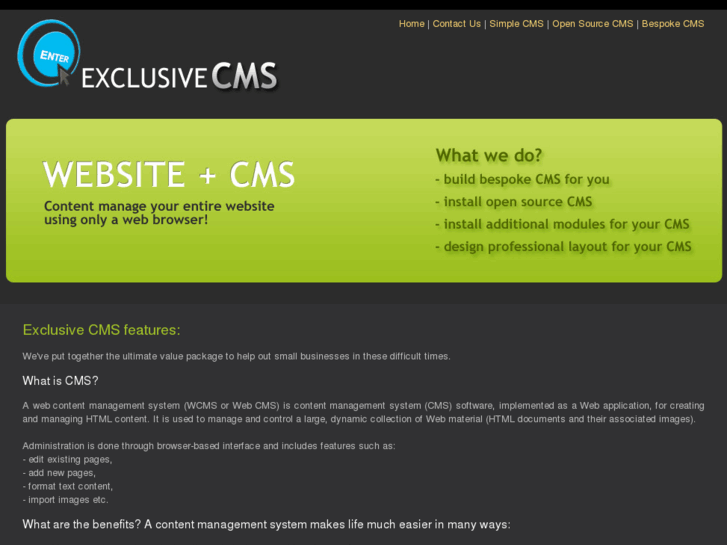 www.exclusivecms.co.uk