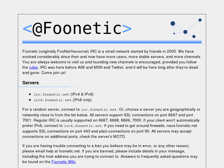 www.foonetic.net