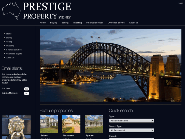 www.prestigepropertysydney.com