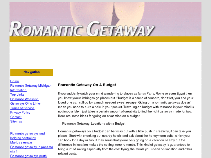 www.romanticgetawayforme.com