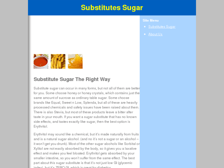 www.substitutesugar.org