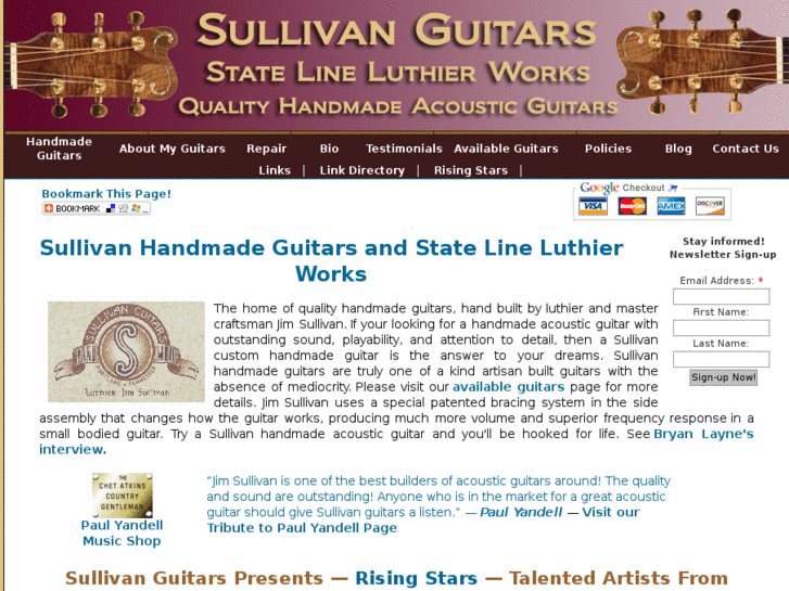 www.sullivanguitars.com