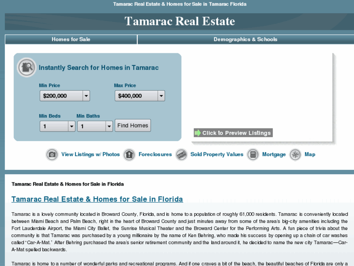 www.tamaracfl-realestate.com