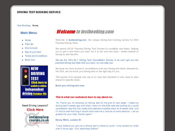 www.testbooking.com