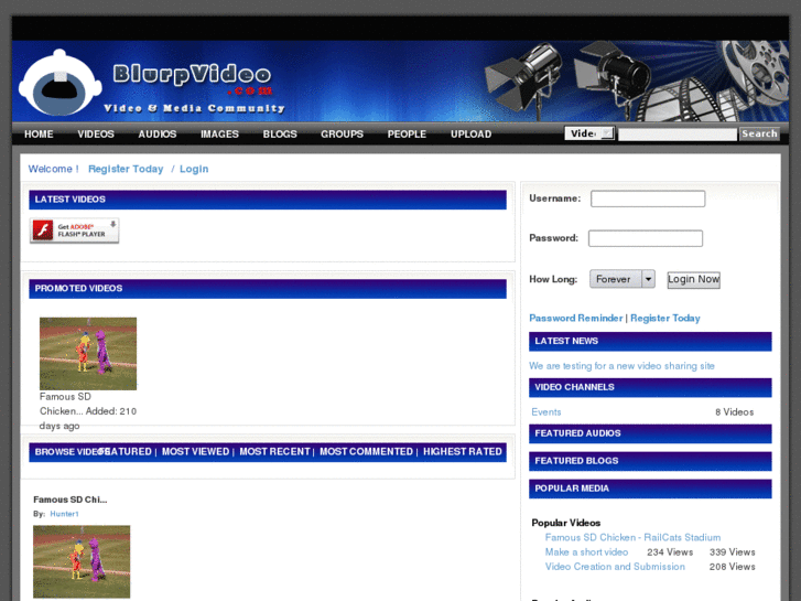 www.blurpvideo.com