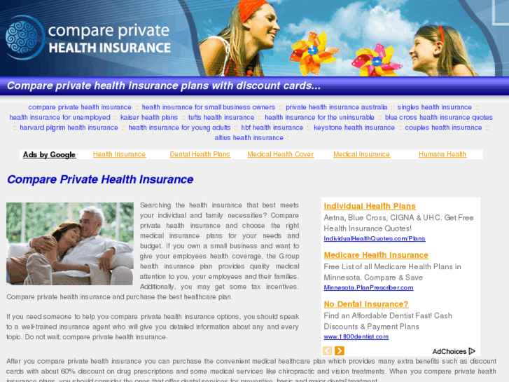 www.compare-private-health-insurance-online.com