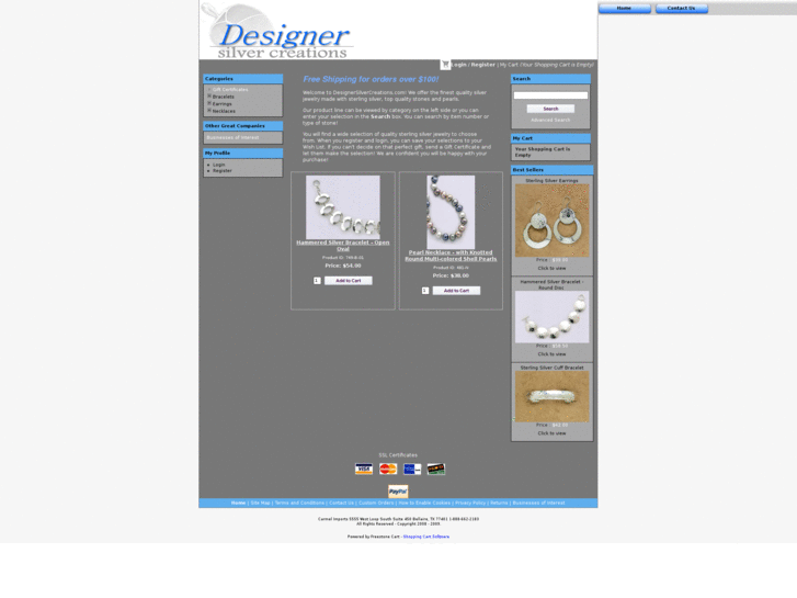 www.designersilvercreations.com