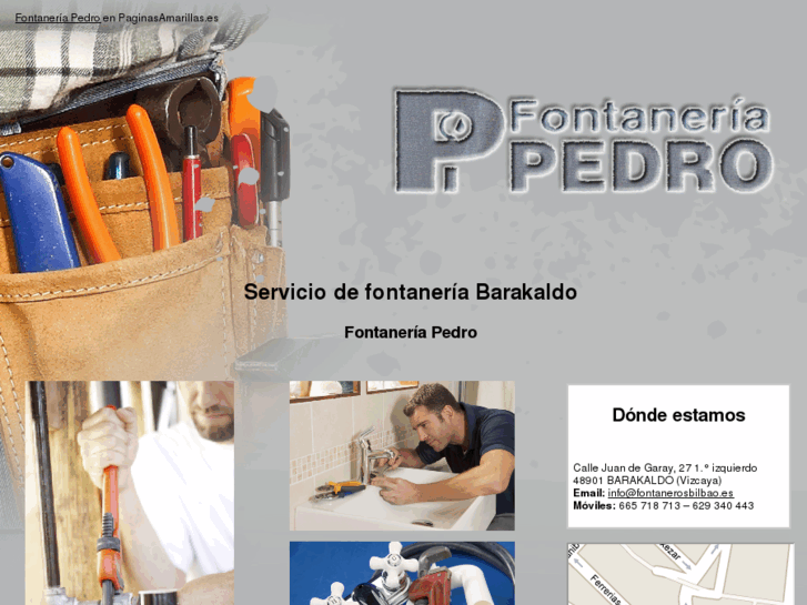 www.fontanerosbilbao.es